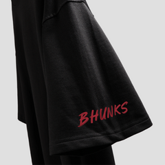 AK Red Dragon Oversized T-shirt Black